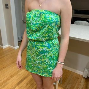 lilly pulitzer dress/ bathing suit coverup